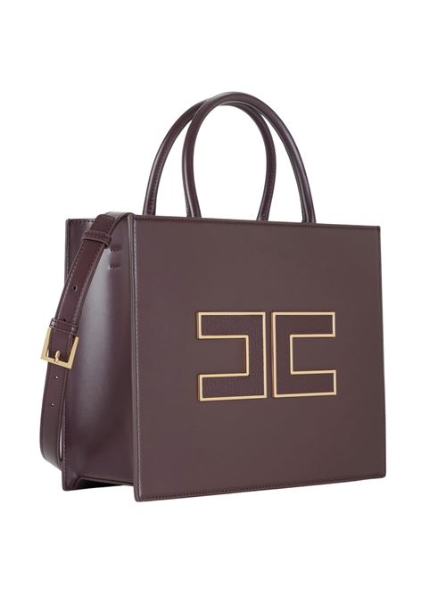 Borsa bordeaux in similpelle Elisabetta Franchi | BS32A56E2EA4